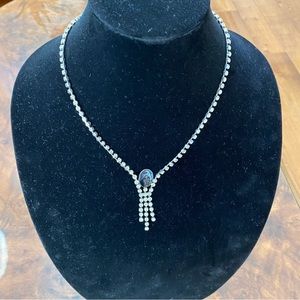 VINTAGE Rhinestone Necklace